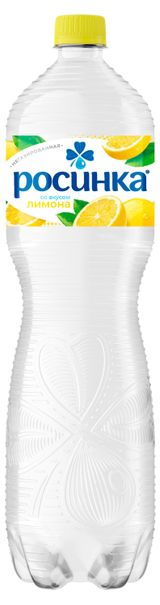 Изображение товара Вода питьевая «Росинка» Липецкая Лайт с лимоном, 1,5 л
