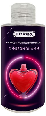 Изображение товара Масло массажное интимное Torex с феромонами, 150 мл