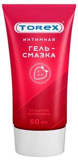 Изображение товара Гель-смазка интимная Torex клубника, 50 мл