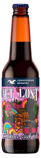 Изображение товара Пивной напиток «Горьковская Пивоварня» Imperial Sour Ale, 440 мл