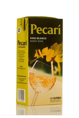 Изображение товара Вино Pecari белое полусухое Аргентина, 1 л