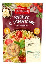 Изображение товара Кускус «Готово» с томатами, 250 г