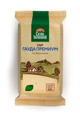 Изображение товара Сыр полутвердый Гауда Премиум «Село Зеленое» 40% БЗМЖ, 400 г
