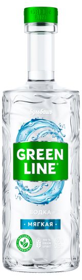 Изображение товара Водка «Бульбашъ» GreenLine Мягкая Беларусь, 0,5 л