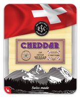 Изображение товара Сыр твердый Чеддар RSC нарезка 50% БЗМЖ Швейцария, 125 г