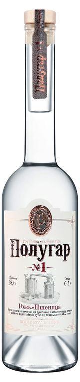 Изображение товара Напиток спиртной «Полугар» №1 Рожь и Пшеница Беларусь, 0,5 л