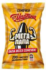 Изображение товара Семечки «От Мартина» полосатые обжаренные, 200 г