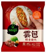 Изображение товара Булочки бао Bibigo со свининой замороженные Китай, 320 г