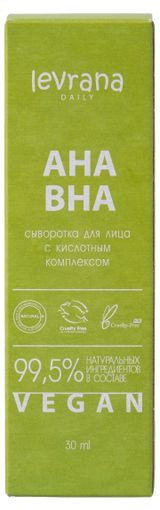 Изображение товара Сыворотка для лица Levrana с кислотным комплексом, 30 мл