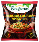 Изображение товара Овощная смесь Bonduelle Мексиканский микс овощи с рисом замороженная, 400 г