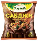 Изображение товара Овощная смесь Bonduelle Овощи пряные по-индийски Сабджи с острым стручковым перцем быстрозамороженные, 400 г