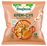 Изображение товара Овощная суповая смесь Крем-суп BONDUELLE с шампиньонами 3 порции замороженная, 350 г