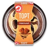Изображение товара Торт бисквитный АШАН Красная птица трюфельный, 400 г