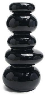 Изображение товара Ваза Actuel черная фигурная, 30 см