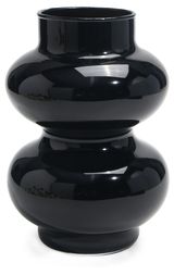 Изображение товара Ваза Actuel черная фигурная, 18 см