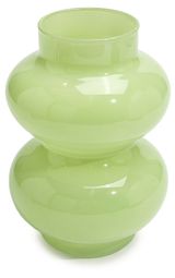 Изображение товара Ваза Actuel зеленая фигурная, 18 см