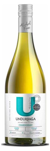 Изображение товара Вино безалкогольное Undurraga Chardonnay белое полусладкое Чили, 0,75 л