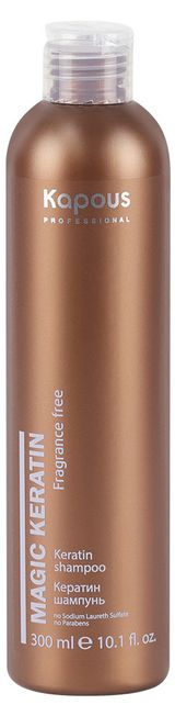 Изображение товара Шампунь для волос Kapous Magic Keratin, 300 мл