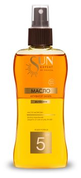 Изображение товара Масло-активатор загара Krassa SPF 5, 180 мл