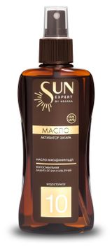 Изображение товара Масло-активатор загара Krassa SPF 10, 180 мл