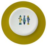 Изображение товара Тарелка десертная Royal Rabbit Cup Рыбки, 19,1 см