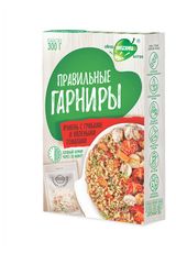 Изображение товара Гарнир цельнозерновой Ячмень с грибами и вялеными томатами, 5х60 г