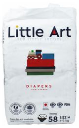 Изображение товара Подгузники Little Art M (6-9 кг), 58 шт