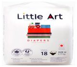 Изображение товара Подгузники Little Art M (6-9 кг), 18 шт