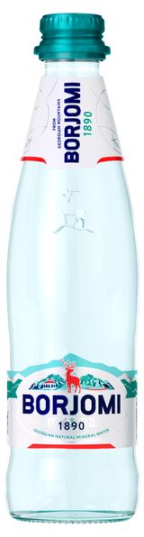 Изображение товара Вода минеральная Borjomi природная лечебно-столовая газированная, 330 мл