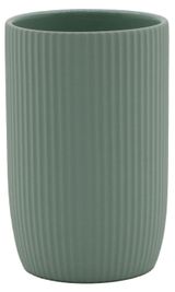 Изображение товара Стакан для зубных щеток Actuel зеленый керамика