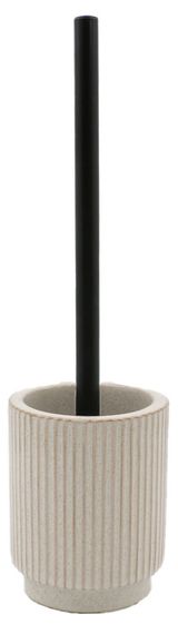 Изображение товара Ершик для унитаза Actuel с подставкой бежевый керамика