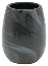 Изображение товара Стакан для зубных щеток Actuel черный мрамор