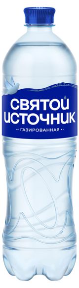 Изображение товара Вода питьевая «Святой Источник» газированная, 1 л