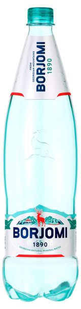 Изображение товара Вода минеральная Borjomi природная лечебно-столовая газированная, 1,25 л