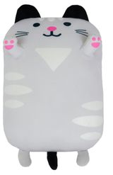 Изображение товара Игрушка мягкая ONE TWO FUN Кот серый, 40 см