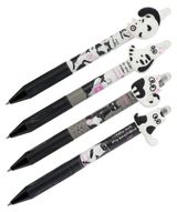 Изображение товара Ручка гелевая Meshu Funny cats стираемая автоматическая синяя 0,5 мм, 1 шт в ассортименте