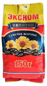 Изображение товара Семечки подсолнечника «Никитин» жареные, 150 г