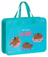 Изображение товара Папка с ручками на молнии ArtSpace Be Capy пластиковая, А4