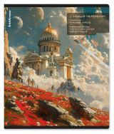 Изображение товара Тетрадь ErichKrause Flower Russian Galaxy в клетку А5, 48 л в ассортименте