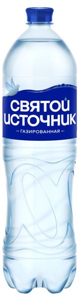 Изображение товара Вода питьевая «Святой Источник» газированная, 1,5 л