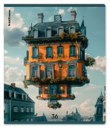 Изображение товара Тетрадь ErichKrause Flying House в клетку А5, 36 л в ассортименте