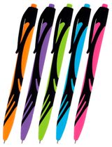 Изображение товара Ручка шариковая BRAUBERG Ultra Color Neon синяя 0,7 мм, 1 шт в ассортименте
