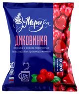 Изображение товара Ягодная смесь Диковинка «Заморозка» брусника клюква перетертые без сахара ледяные сердечки замороженная, 300 г