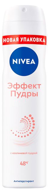 Изображение товара Дезодорант-антиперспирант спрей NIVEA Эффект Пудры, 150 мл