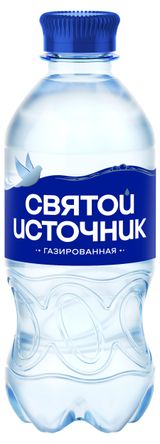 Изображение товара Вода питьевая «Святой Источник» газированная, 330 мл