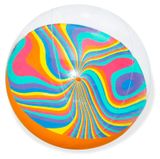 Изображение товара Мяч надувной пляжный BESTWAY Tie-Dye Twist Beach Ball, 46 см