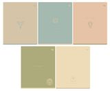 Изображение товара Тетрадь BG Nature soft-touch в клетку А5 48 л, 1 шт в ассортименте