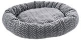 Изображение товара Лежанка для животных Елочка серая, d 55 см