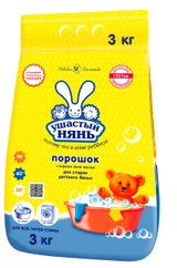 Изображение товара Стиральный порошок для детского белья «Ушастый нянь», 3 кг