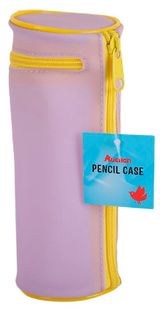 Изображение товара Пенал с двойной застежкой-молнией коллекция Вейв, АШАН Красная птица 1 отделение лиловый, 1 шт